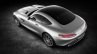 Mercedes AMG GT press image rear three quarter top view