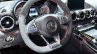 Mercedes AMG GT steering wheel at the 2014 Paris Motor Show