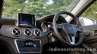 Mercedes GLA driver side dashboard on the review