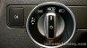 Mercedes GLA headlamp knob on the review