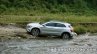 Mercedes GLA off-roading on the review