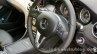 Mercedes GLA steering mounted audio controls on the review