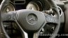 Mercedes GLA steering wheel on the review