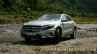 Mercedes GLA stream crossing on the review