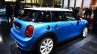 Mini 5 door rear three quarter angle at the 2014 Paris Motor Show