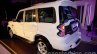 New Mahindra Scorpio rear quarter angle Delhi launch