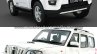 New Mahindra Scorpio vs old Mahindra Scorpio front three quarter