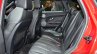 Range Rover Evoque SW1 rear seats at the 2014 Paris Motor Show