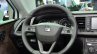 Seat Leon X-Perience steering wheel at the 2014 Paris Motor Show