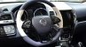 Ssangyong XIV-Air Concept steering wheel at the 2014 Paris Motor Show