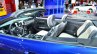 2015 Ford Mustang convertible interior at the 2014 Paris Motor Show