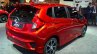 2015 Honda Jazz prototype for Europe rear right three quarter at 2014 Paris Motor Show