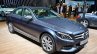 2015 Mercedes C Class front three quarter at the 2014 Paris Motor Show.