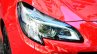 2015 Opel Corsa 3-door headlamp at the 2014 Paris Motor Show