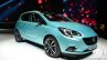 2015 Opel Corsa 5-door front three quarters at the Paris Motor Show 2014