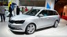 2015 Skoda Fabia Combi front three quarters at the 2014 Paris Motor Show