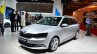 2015 Skoda Fabia Combi front three quarters left at the 2014 Paris Motor Show