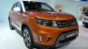 2015 Suzuki Vitara orange front three quarter at the 2014 Paris Motor Show