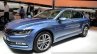 2015 VW Passat front three quarters left at the 2014 Paris Motor Show