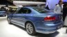 2015 VW Passat rear three quarters at the 2014 Paris Motor Show