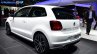 2015 VW Polo GTI rear three quarter at the 2014 Paris Motor Show