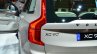 2015 Volvo XC90 taillight illuminated at the 2014 Paris Motor Show