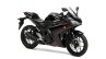 2015 Yamaha YZF-R3 Midnight Black front quarter