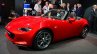 2016 Mazda MX-5 Miata front three quarters left at the 2014 Paris Motor Show