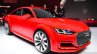 Audi TT Sportback concept front three quarters left at the 2014 Paris Motor Show