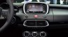 Fiat 500X AC controls at the 2014 Paris Motor Show