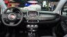 Fiat 500X dashboard at the 2014 Paris Motor Show