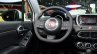 Fiat 500X driver side dashboard at the 2014 Paris Motor Show