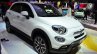 Fiat 500X front three quarters at the 2014 Paris Motor Show