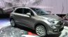 Fiat 500X front three quarters left at the 2014 Paris Motor Show