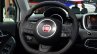 Fiat 500X steering wheel at the 2014 Paris Motor Show