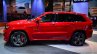 Jeep Grand Cherokee SRT Red Vapor side at the 2014 Paris Motor Show