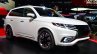 Mitsubishi Outlander PHEV Concept-S front three quarters left at the 2014 Paris Motor Show