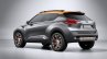 Nissan Kicks Concept rear quarter angle Press shot