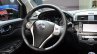 Nissan Pulsar steering wheel at the 2014 Paris Motor Show