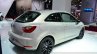 Seat Ibiza 30th Anniversary Edition rear right three quarter at the 2014 Paris Motor Show