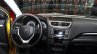 Suzuki Swift Facelift three-door steering wheel at the 2014 Paris Motor Show