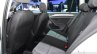 VW Golf Alltrack  rear seats at the 2014 Paris Motor Show