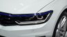 VW Passat GTE headlamp close up at the 2014 Paris Motor Show