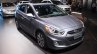 2015 Hyundai Accent front three quarters at the 2014 Los Angeles Auto Show