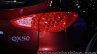 2015 Infiniti QX50 taillight at the Guangzhou Auto Show 2014