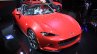 2015 Mazda MX-5 front three quarters at the 2014 Los Angeles Auto Show