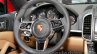 2015 Porsche Cayenne Facelift steering at the 2014 Guangzhou Auto Show