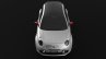 Fiat 600 rendering front topview