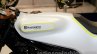 Husqvarna 401 Vitpilen concept fuel tank at EICMA 2014