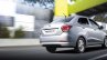 Hyundai Grand i10 Sedan (Xcent) rear three quarter right press shot